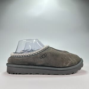 UGG Tasman Slippers Brown Suede Shearling Lined Comfort Classic Women’s Size 9